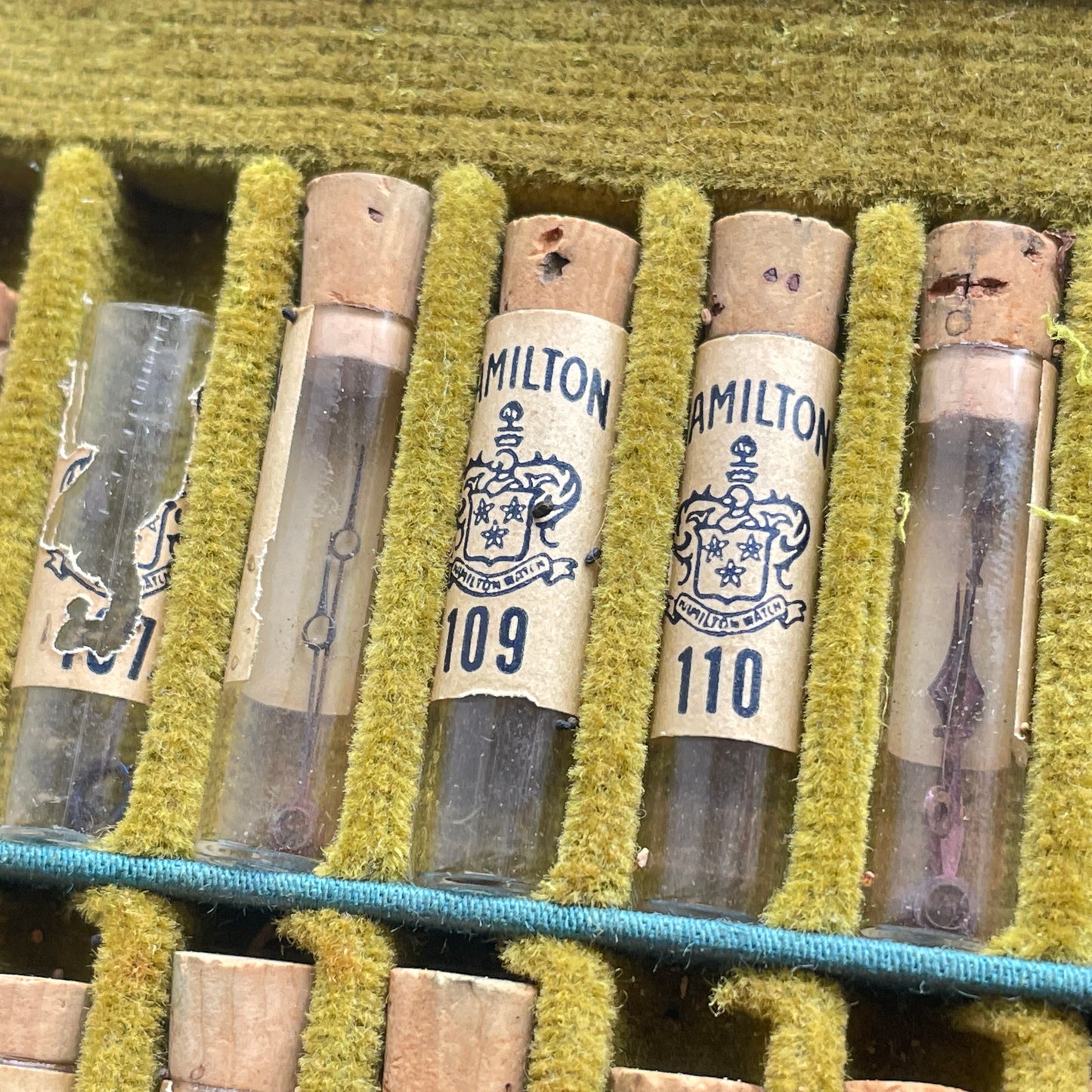 Lot 17- Early NOS Hamilton Pocket Watch Hand Assortment