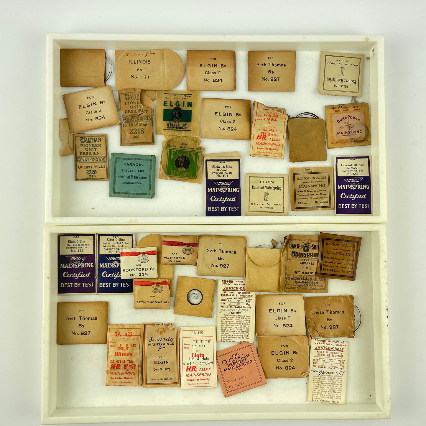 Lot 96- Large Selection of Assorted Mainsprings