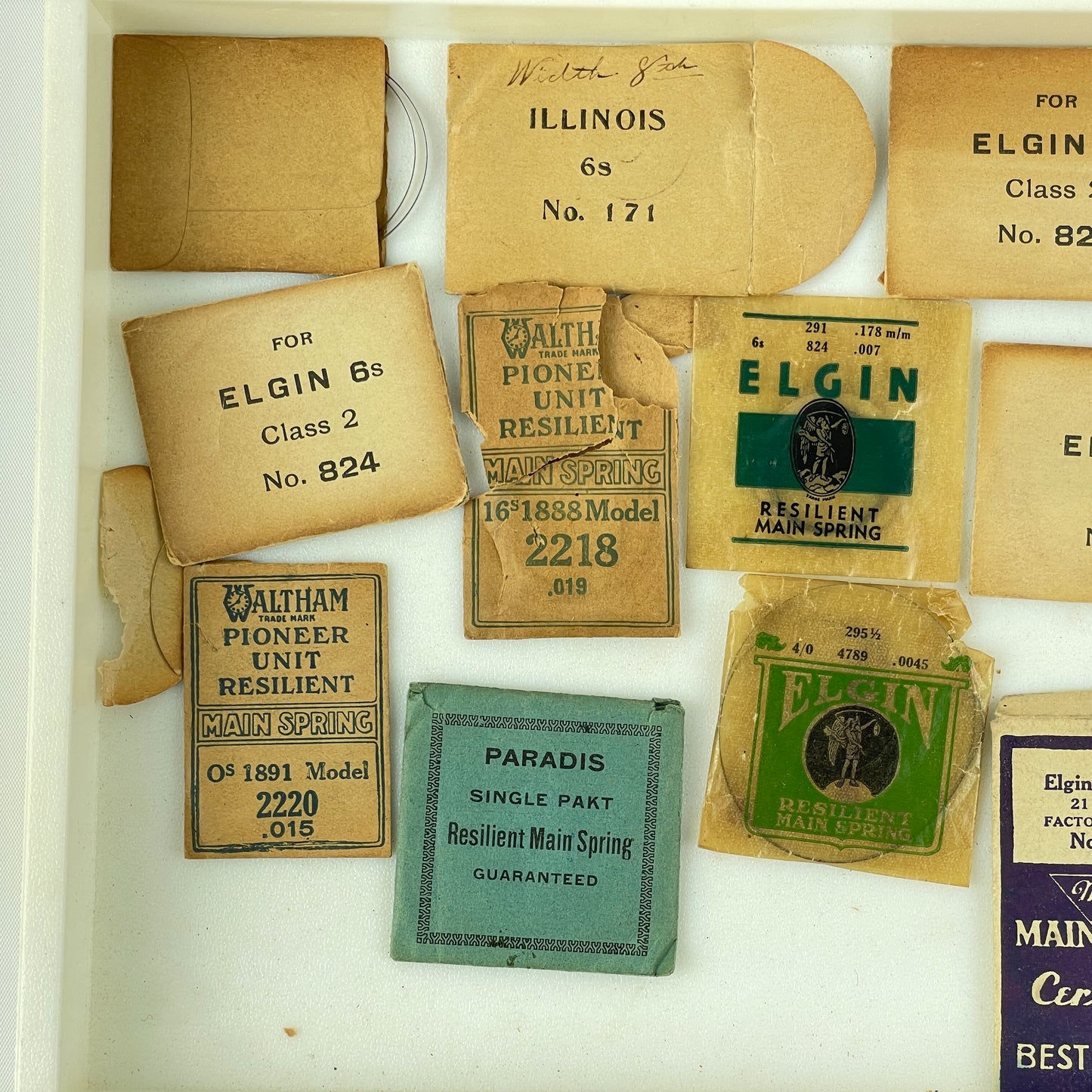 Lot 96- Large Selection of Assorted Mainsprings