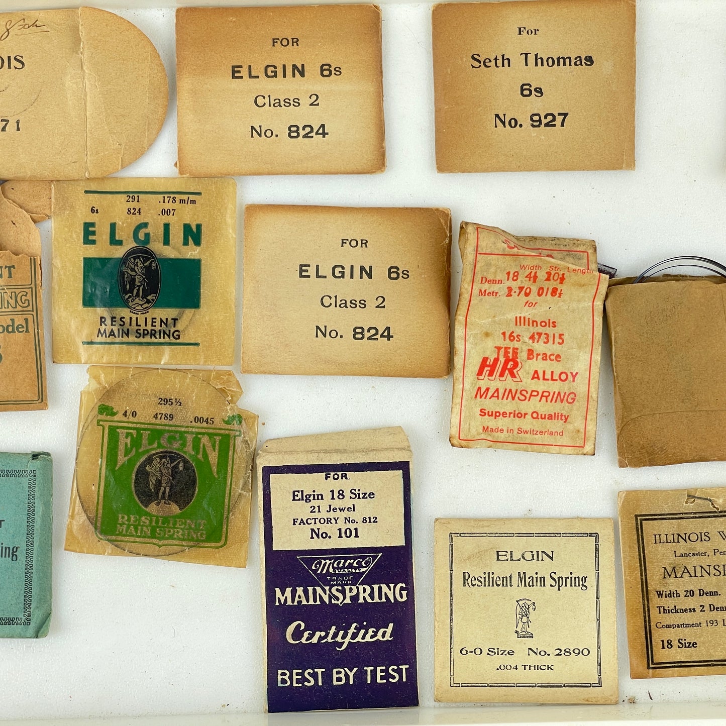 Lot 96- Large Selection of Assorted Mainsprings