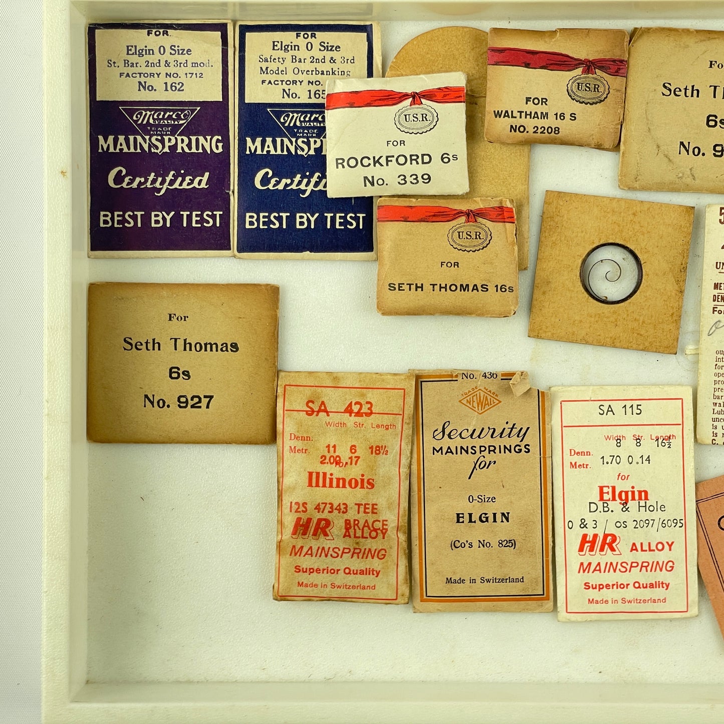 Lot 96- Large Selection of Assorted Mainsprings