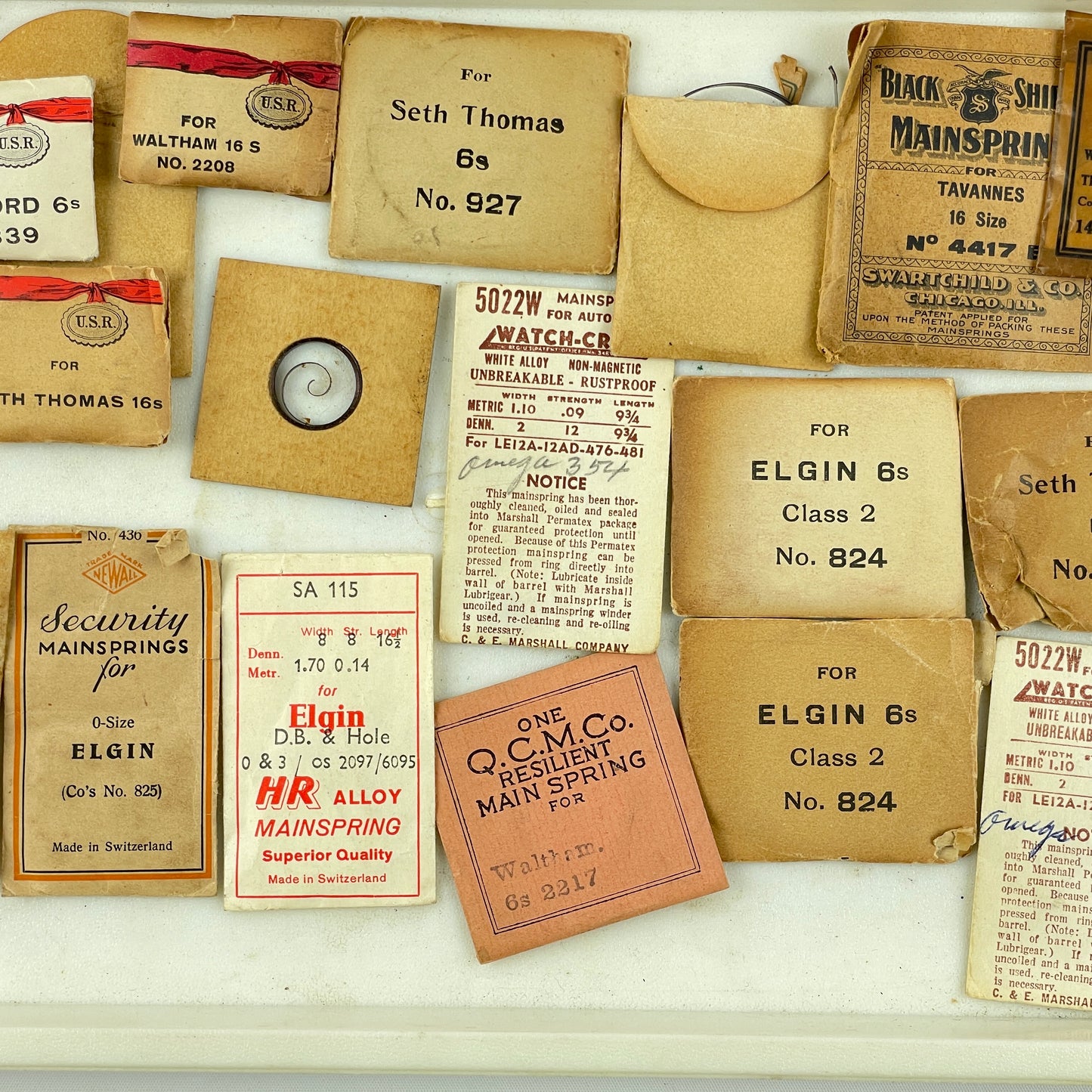 Lot 96- Large Selection of Assorted Mainsprings