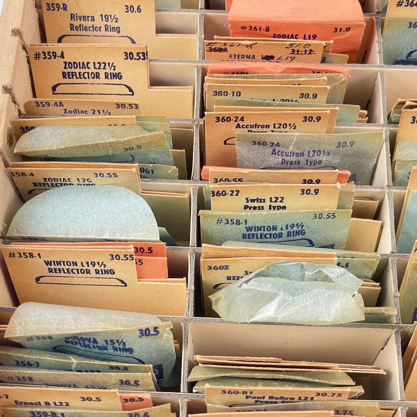 Lot 101- Watchmakers Assortment of Crystals