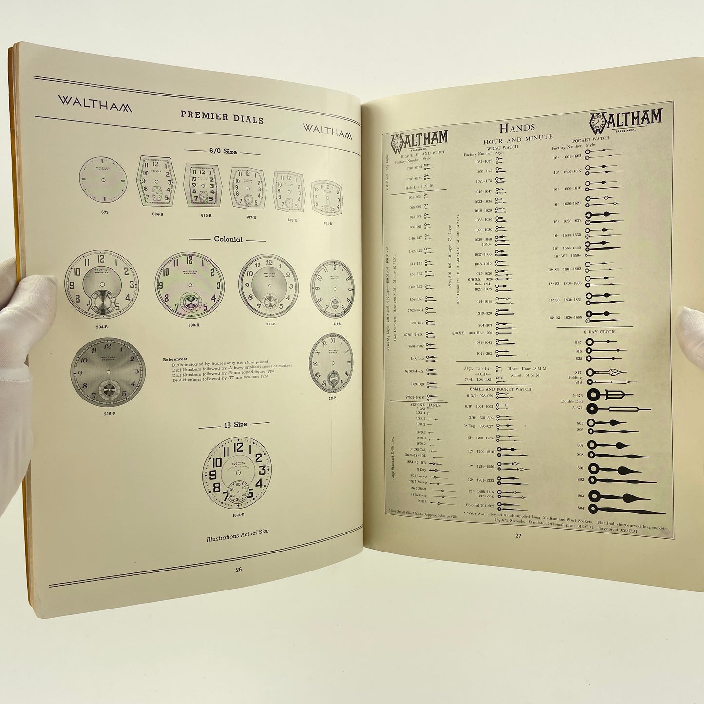 Lot 35- Waltham Watch and Clock Material 1948 Edition