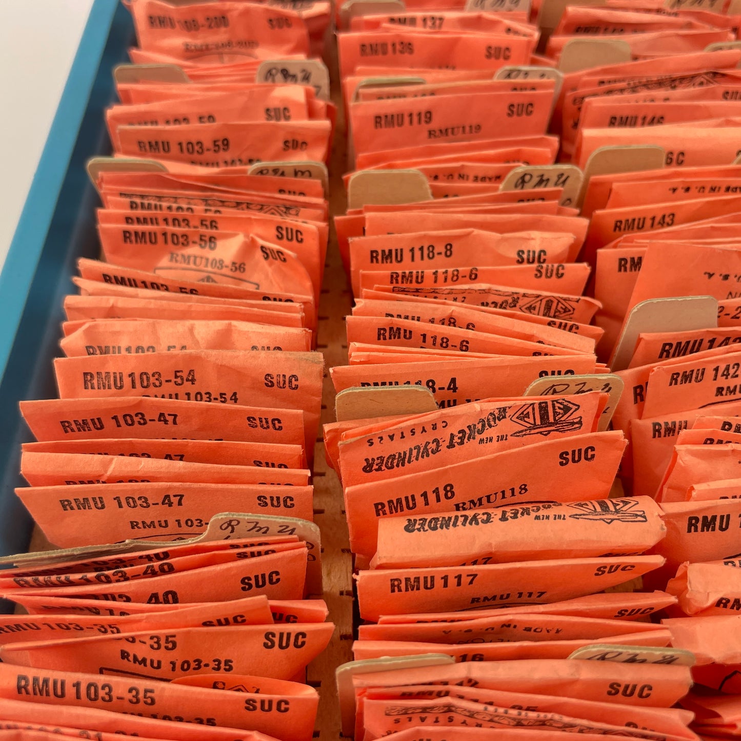 Lot 21- NOS SUC RMU Fancy Wristwatch Crystal Tray