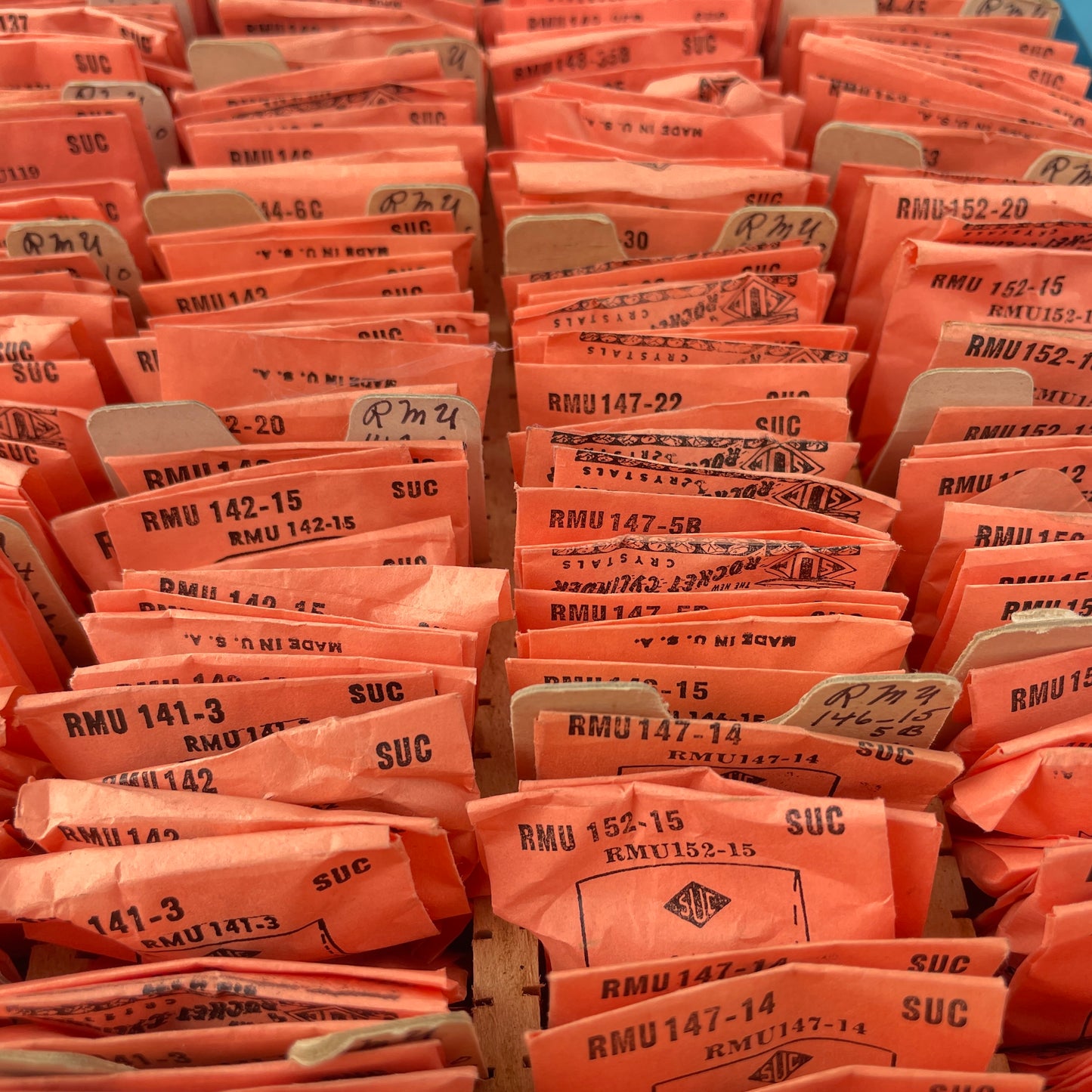 Lot 21- NOS SUC RMU Fancy Wristwatch Crystal Tray