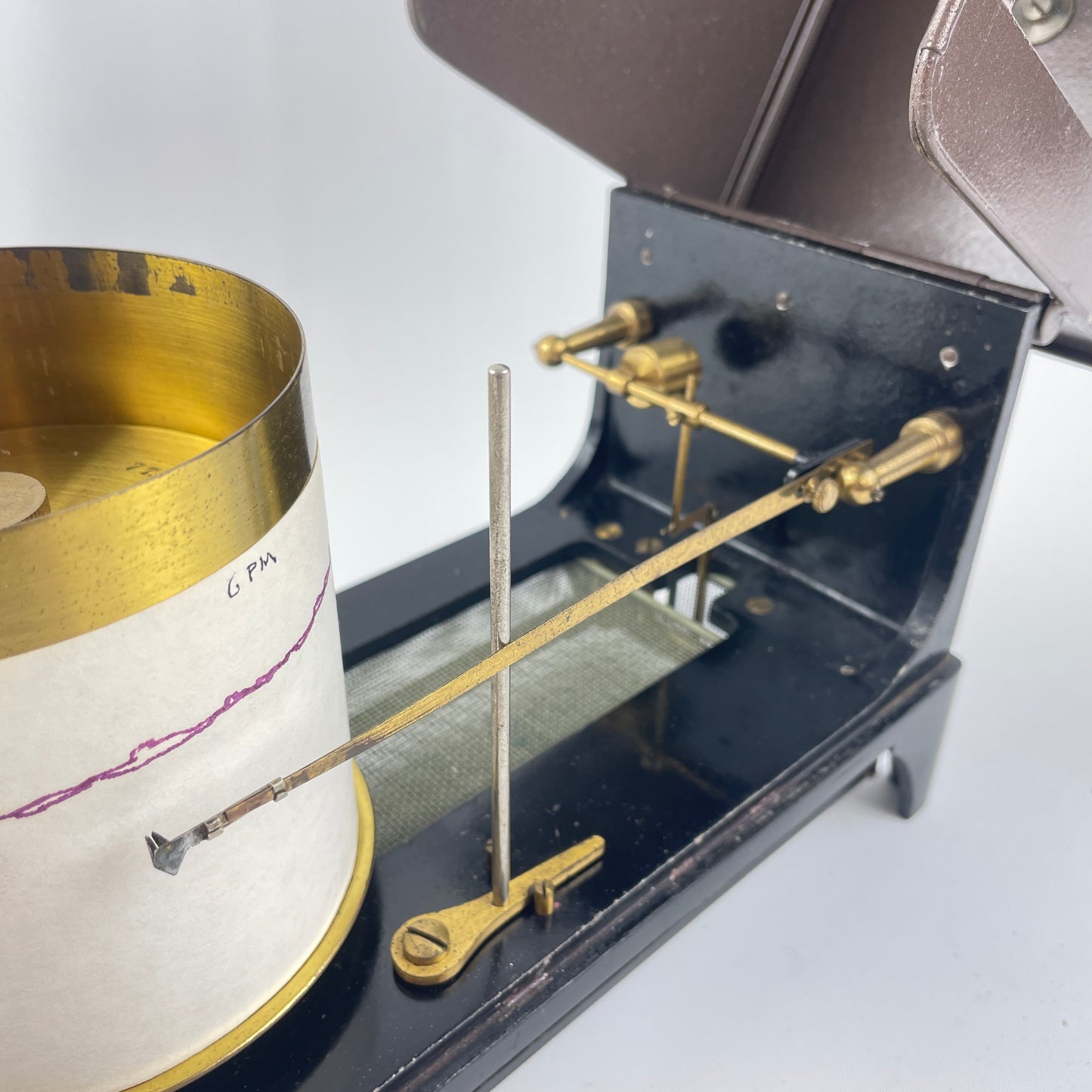 Lot 114- Vintage German 8-Day 12 Jewel Humidity Recorder