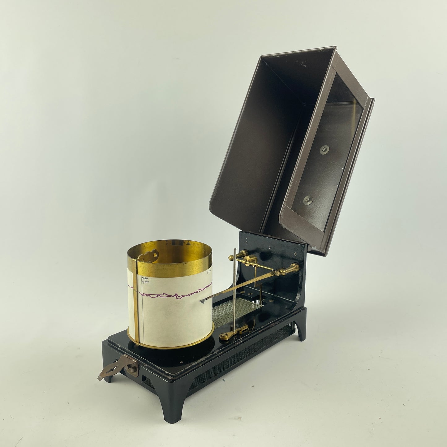 Lot 114- Vintage German 8-Day 12 Jewel Humidity Recorder