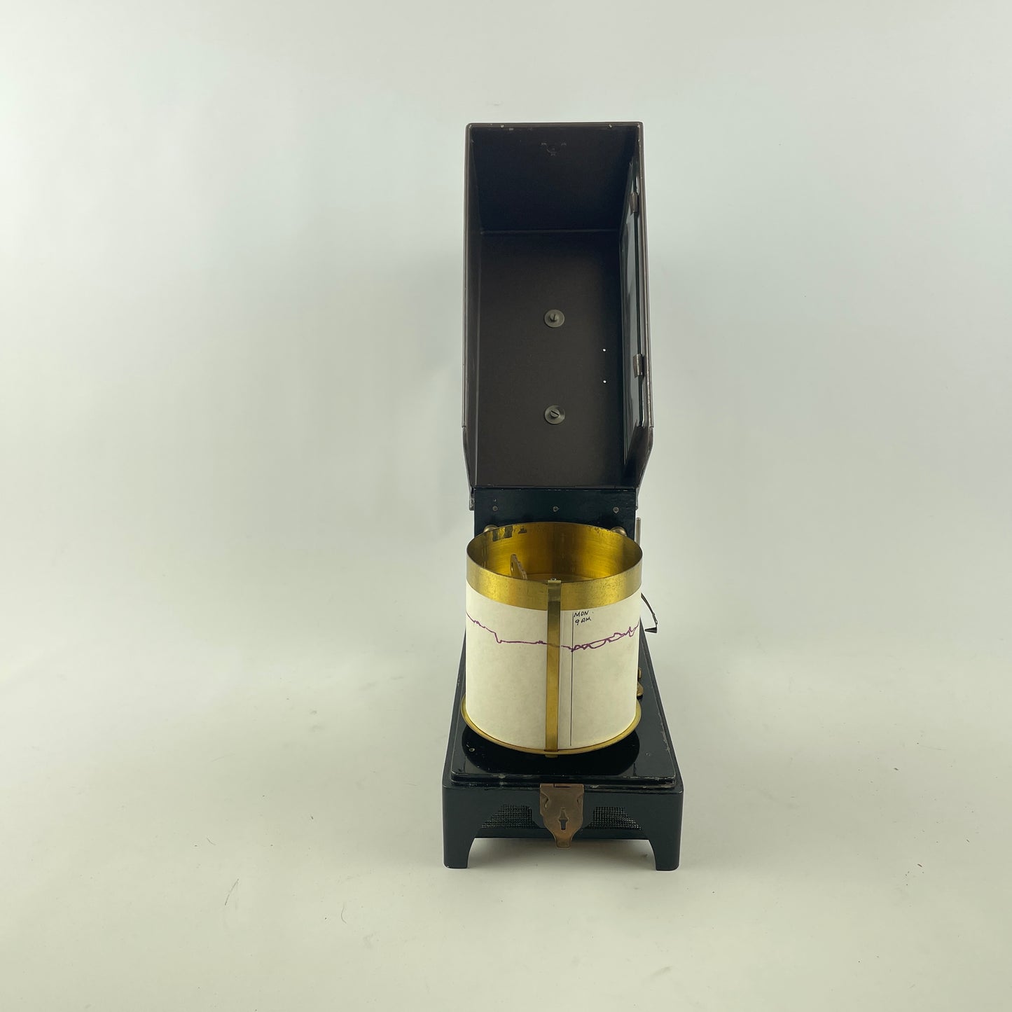 Lot 114- Vintage German 8-Day 12 Jewel Humidity Recorder