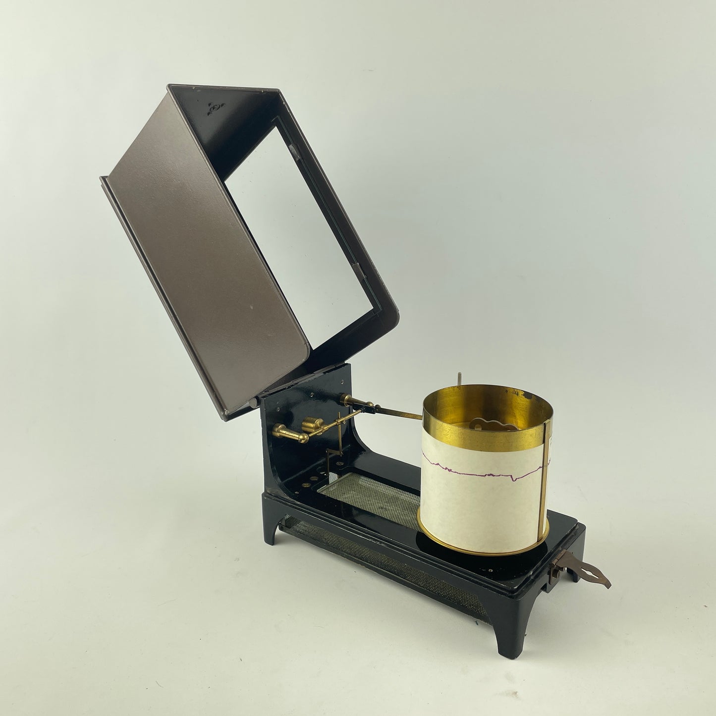 Lot 114- Vintage German 8-Day 12 Jewel Humidity Recorder
