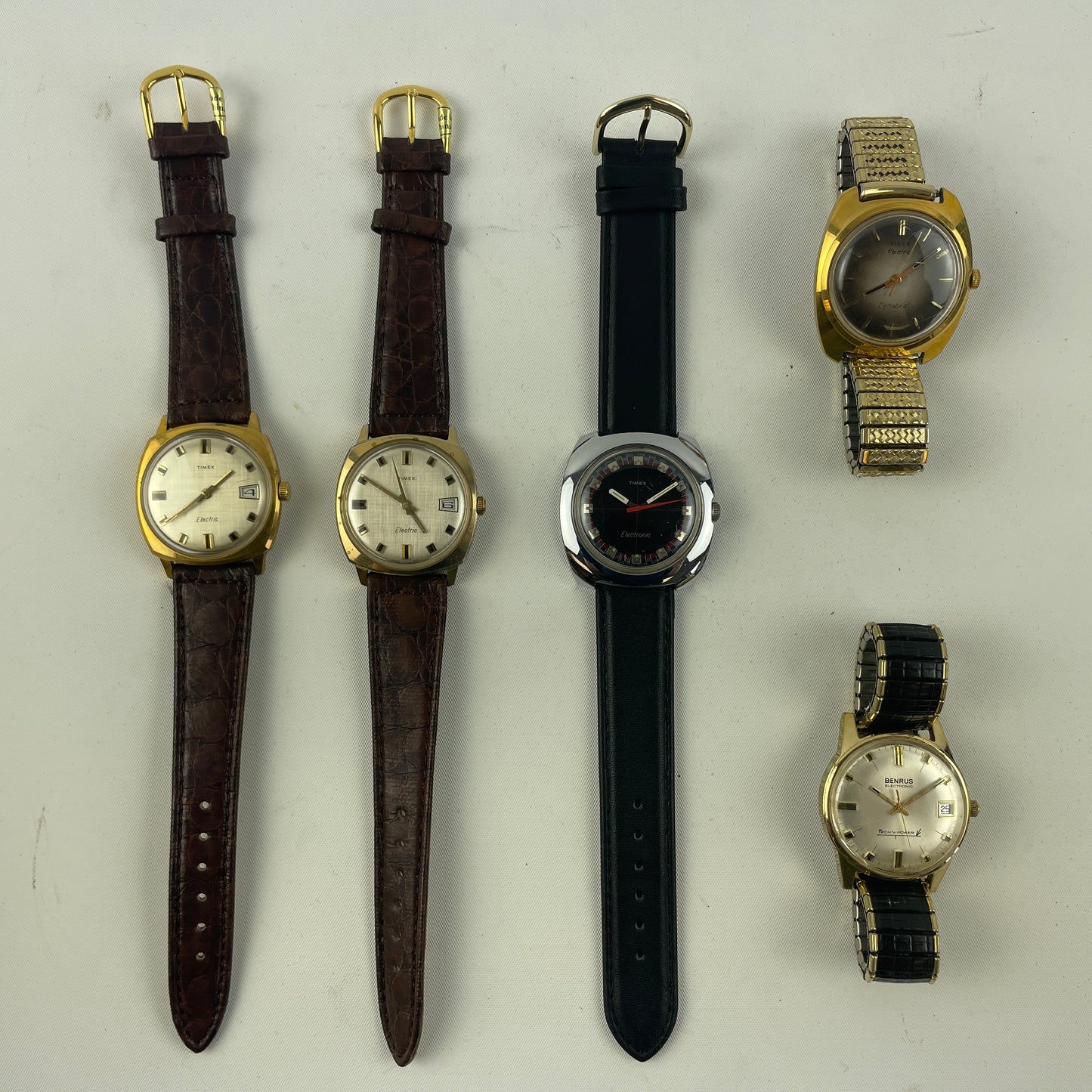 Mar Lot 115- Timex Men’s Electric Wristwatch Assortment