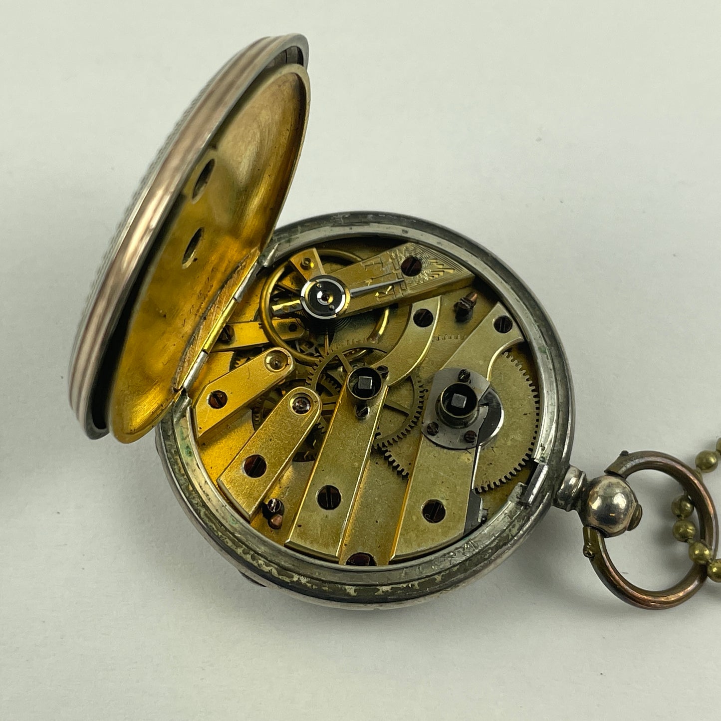 Mar Lot 20- American & Swiss Pocket Watch Set