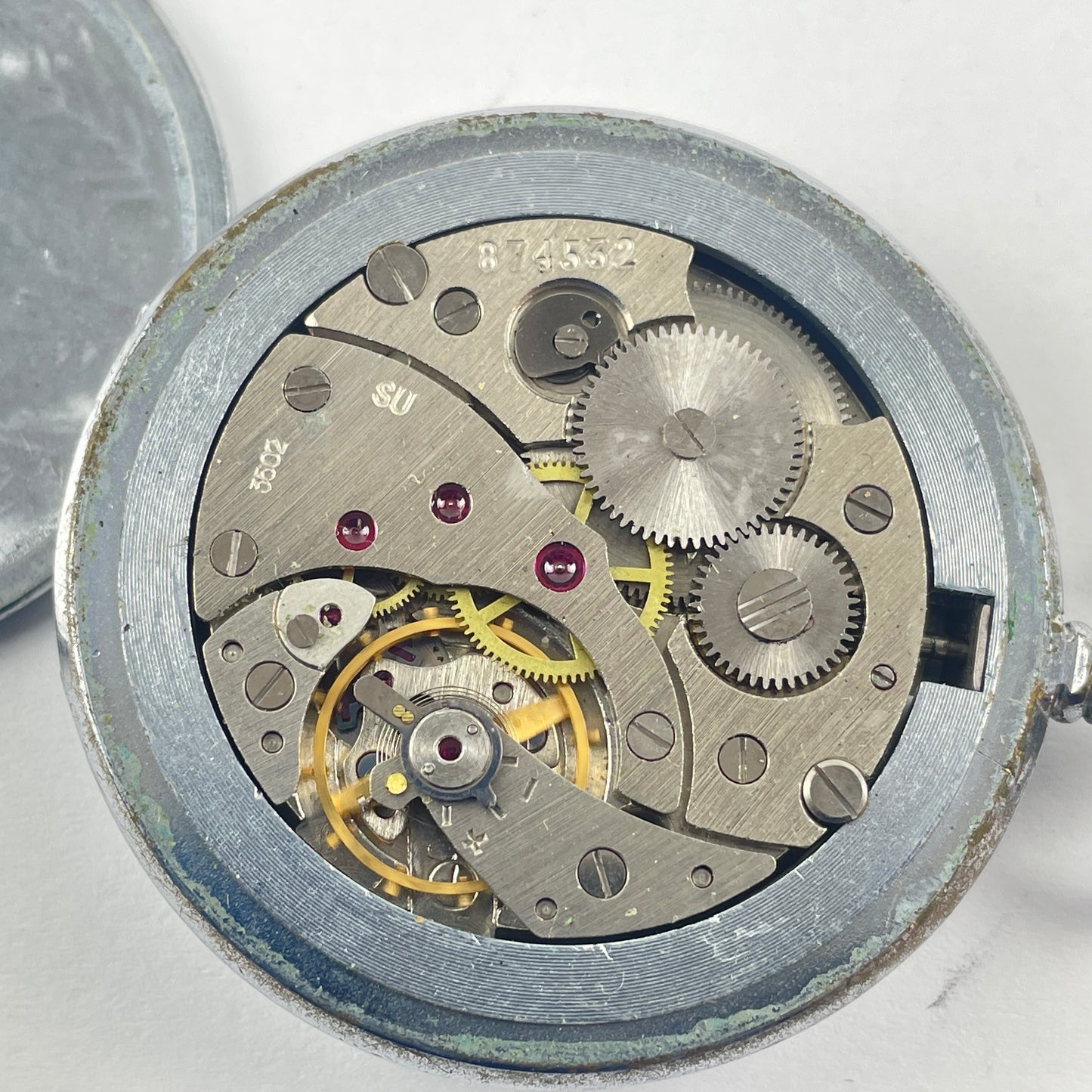Mar Lot 117- Soviet & Swiss Hunting Pocket Watch Assortment