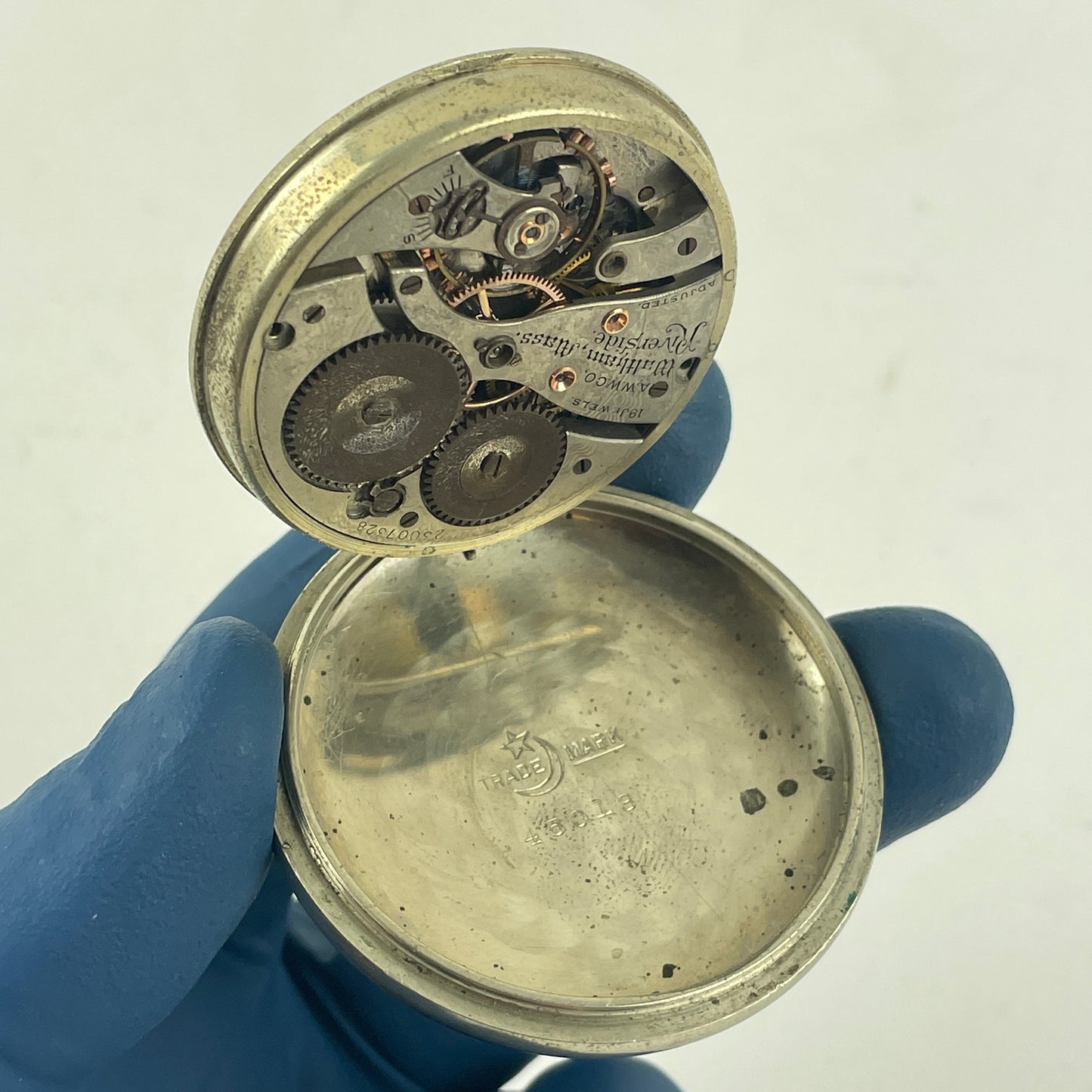 Mar Lot 54- Waltham Riverside | 12S | 19J | Pocket Watch