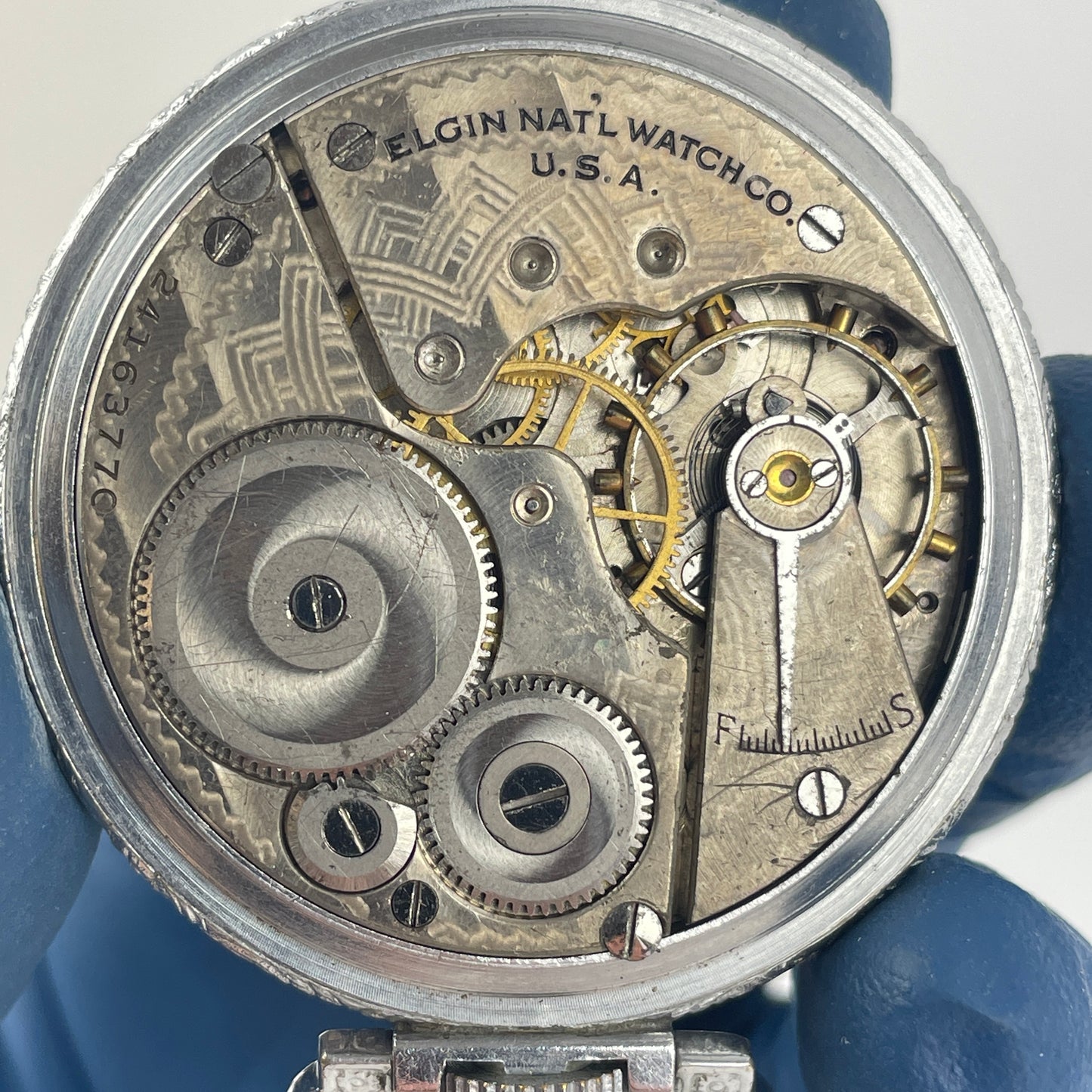 Mar Lot 133- Elgin | 16s | 7J | Pocket Watch