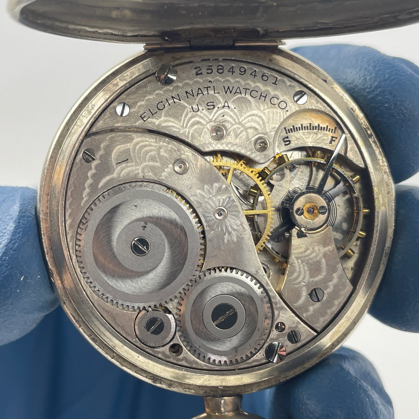 Mar Lot 46- Elgin | 12S | 7J | Pocket Watch