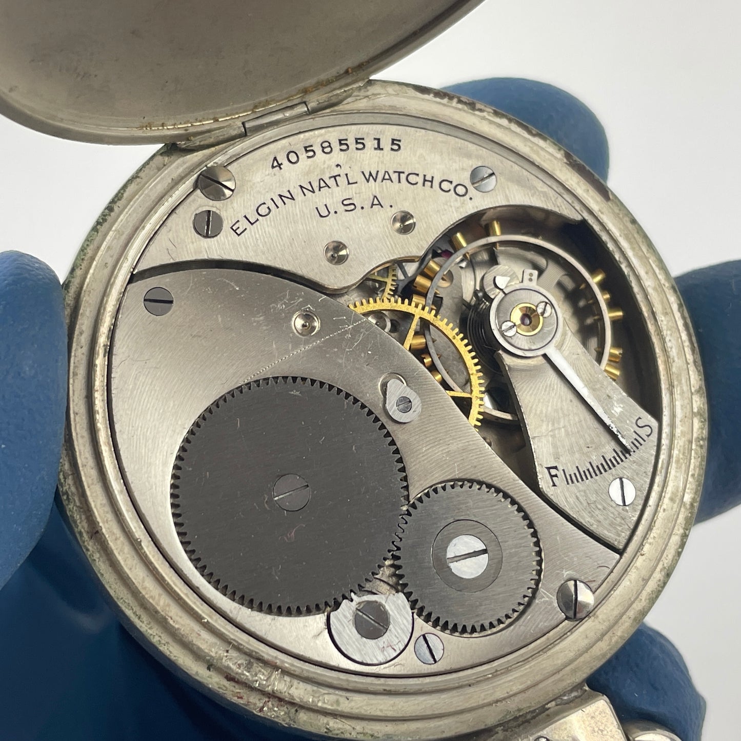 Mar Lot 109- Elgin Pocket Timer 16S