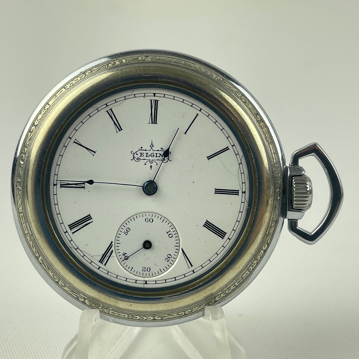 Mar Lot 67- Waltham 12S & Elgin 6S Pocket Watch Set