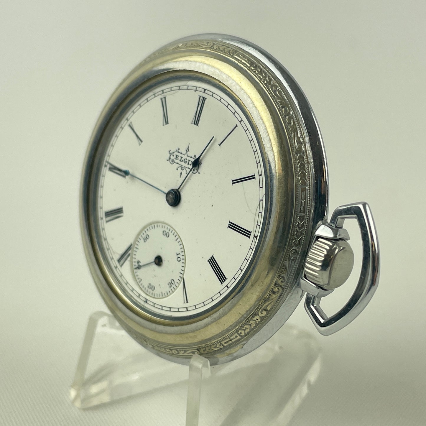 Mar Lot 67- Waltham 12S & Elgin 6S Pocket Watch Set