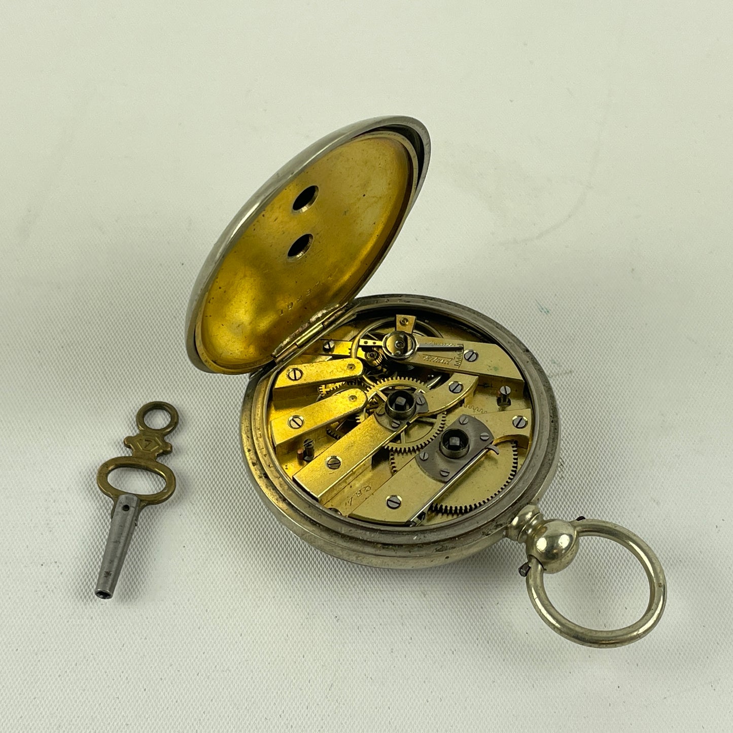 Mar Lot 76- Swiss Key Wind | 18 ligne | Pocket Watch