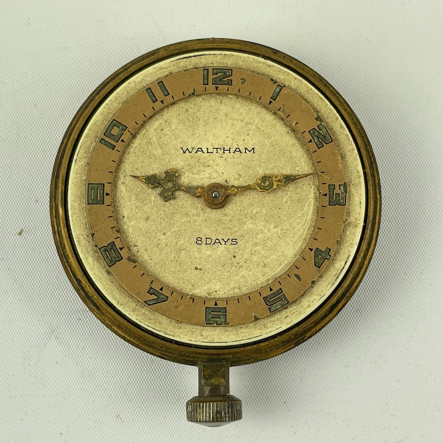 Mar Lot 120- Waltham 8-Day Clock