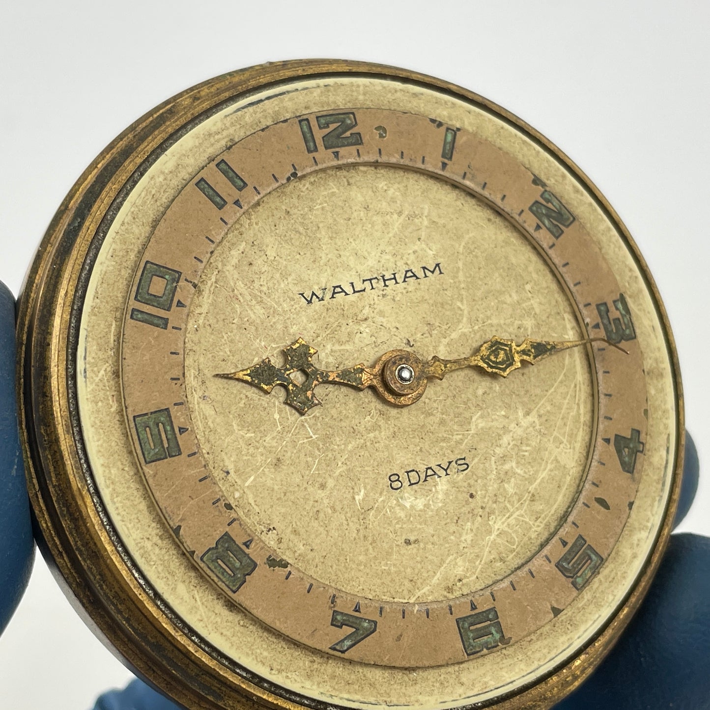 Mar Lot 120- Waltham 8-Day Clock