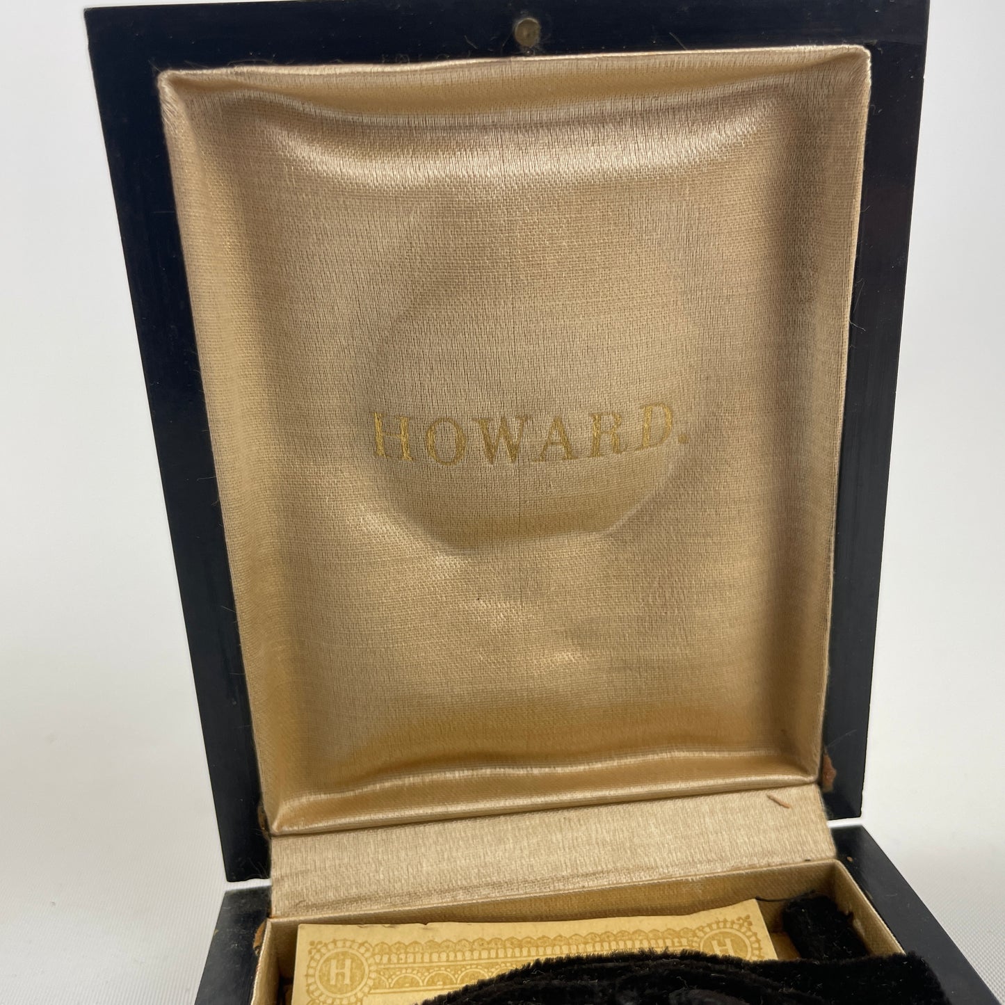 Mar Lot 45- Vintage Howard Pocket Watch Box