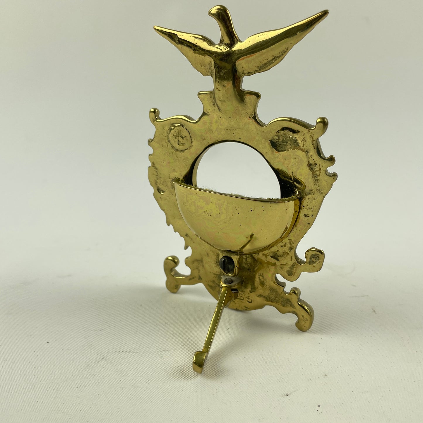 Mar Lot 47- Brass Hutch for 12 & 16 Size Pocket Watches