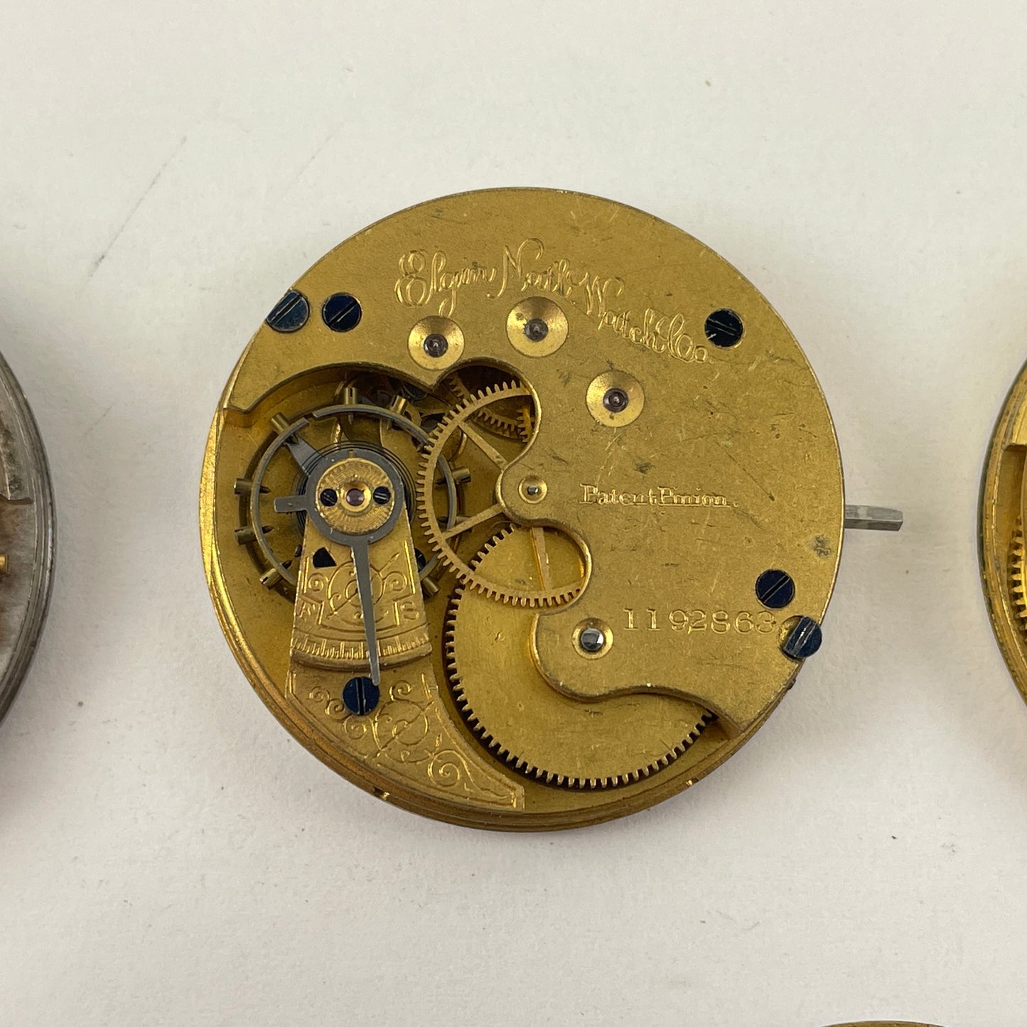 Mar Lot 79- Waltham & Elgin PW Movement Assortment