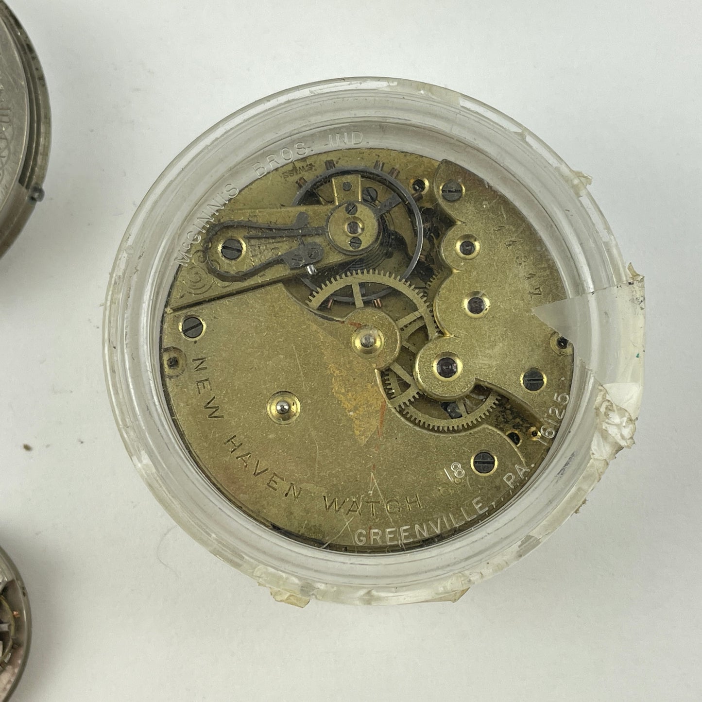 Mar Lot 128- Waltham| NY Standard| Elgin| Ingersoll| Reliance| New Haven PW Movement Assortment