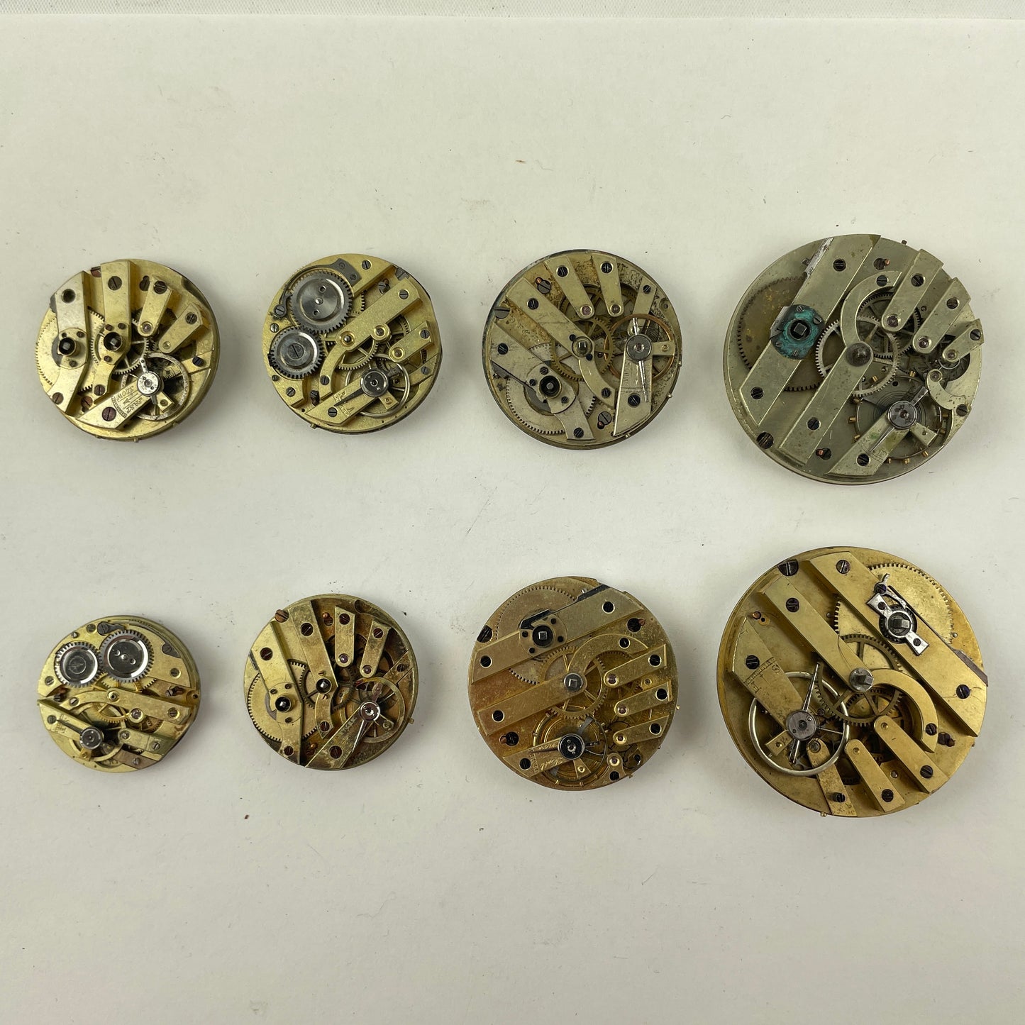 Mar Lot 31- Swiss Pocket Watch Movement Assortment (8)