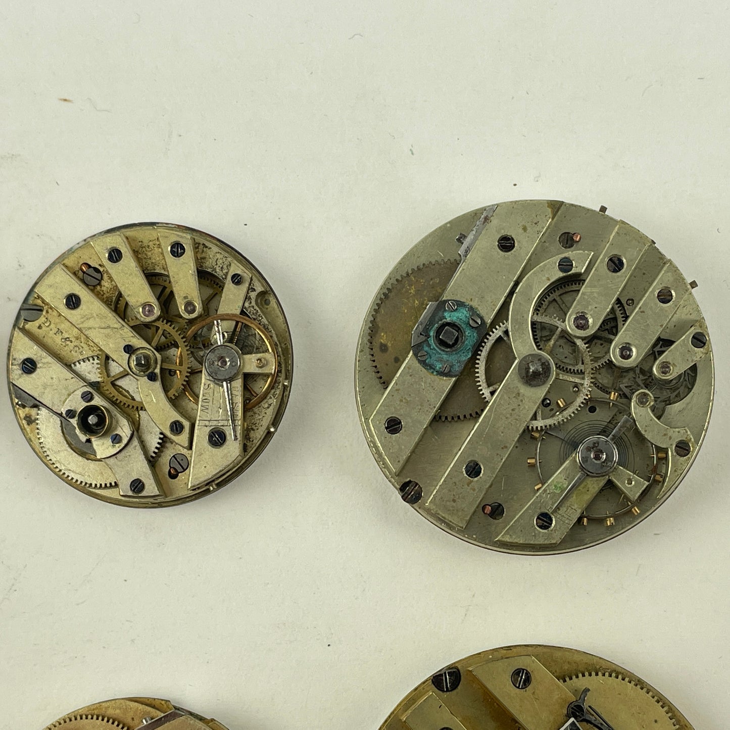Mar Lot 31- Swiss Pocket Watch Movement Assortment (8)