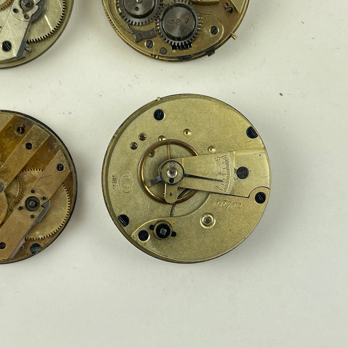 Mar Lot 99- Swiss Pocket Watch Movement Assortment (9)