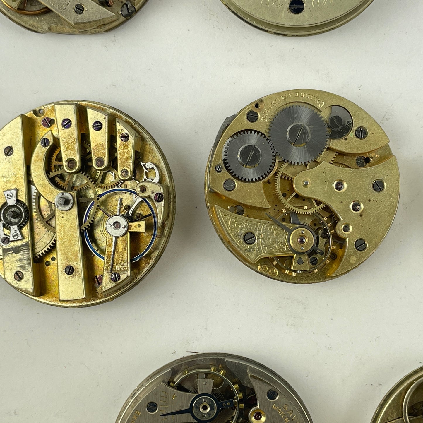 Mar Lot 81- Swiss PW Movement Assortment (8)