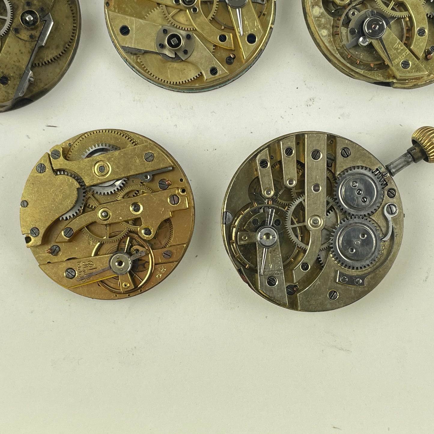 Mar Lot 89- Swiss Pocket Watch Movement Assortment (8)