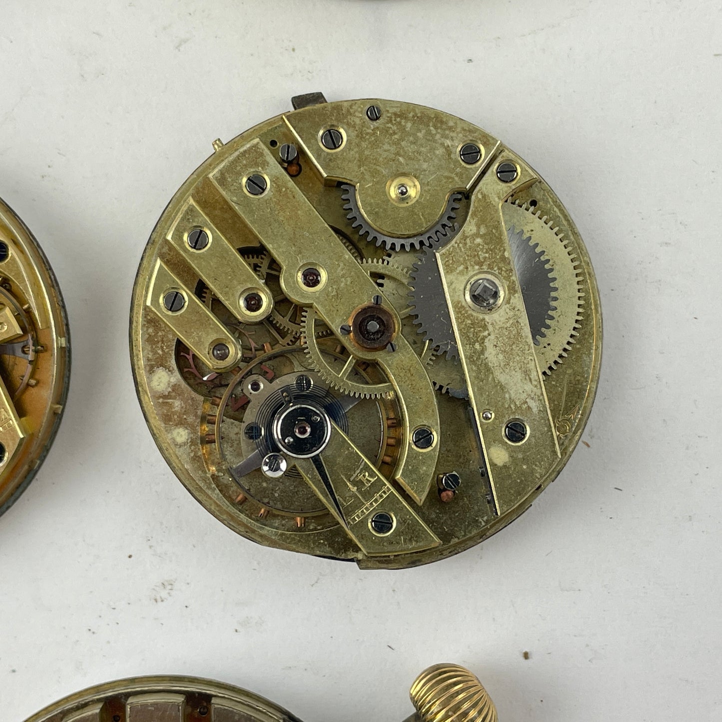 Mar Lot 89- Swiss Pocket Watch Movement Assortment (8)