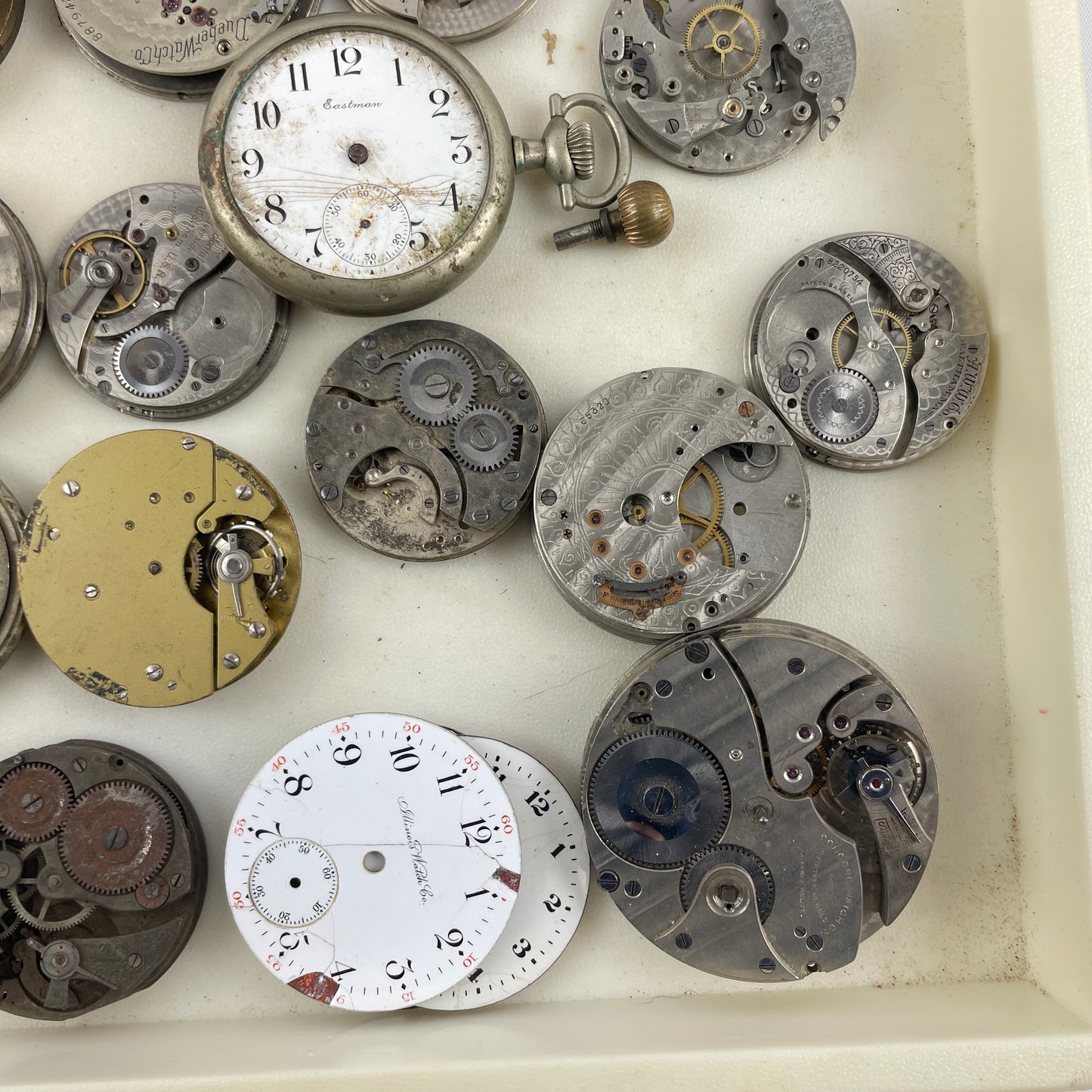 Mar Lot 82- American & Swiss PW Parts Lot