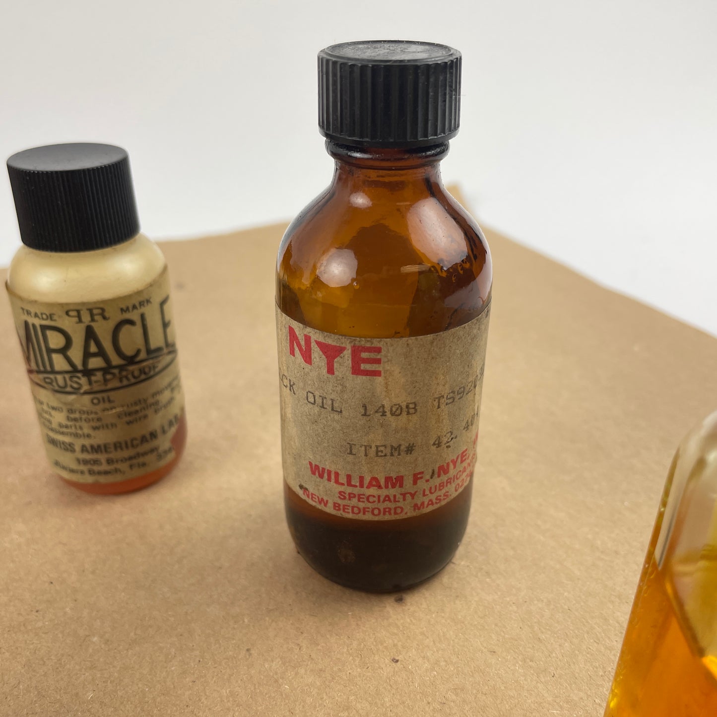 Mar Lot 88- Vintage Watch Oils