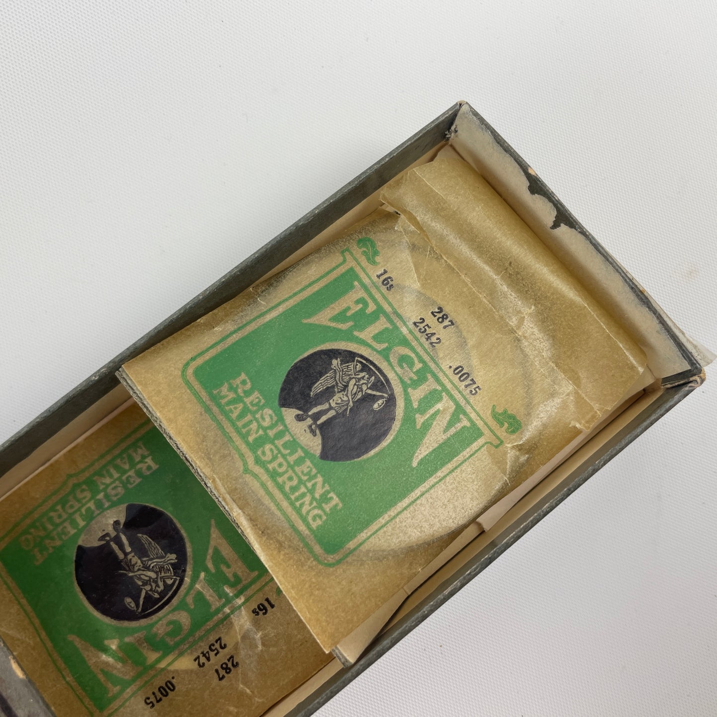 Mar Lot 57- NOS Blued Mainsprings