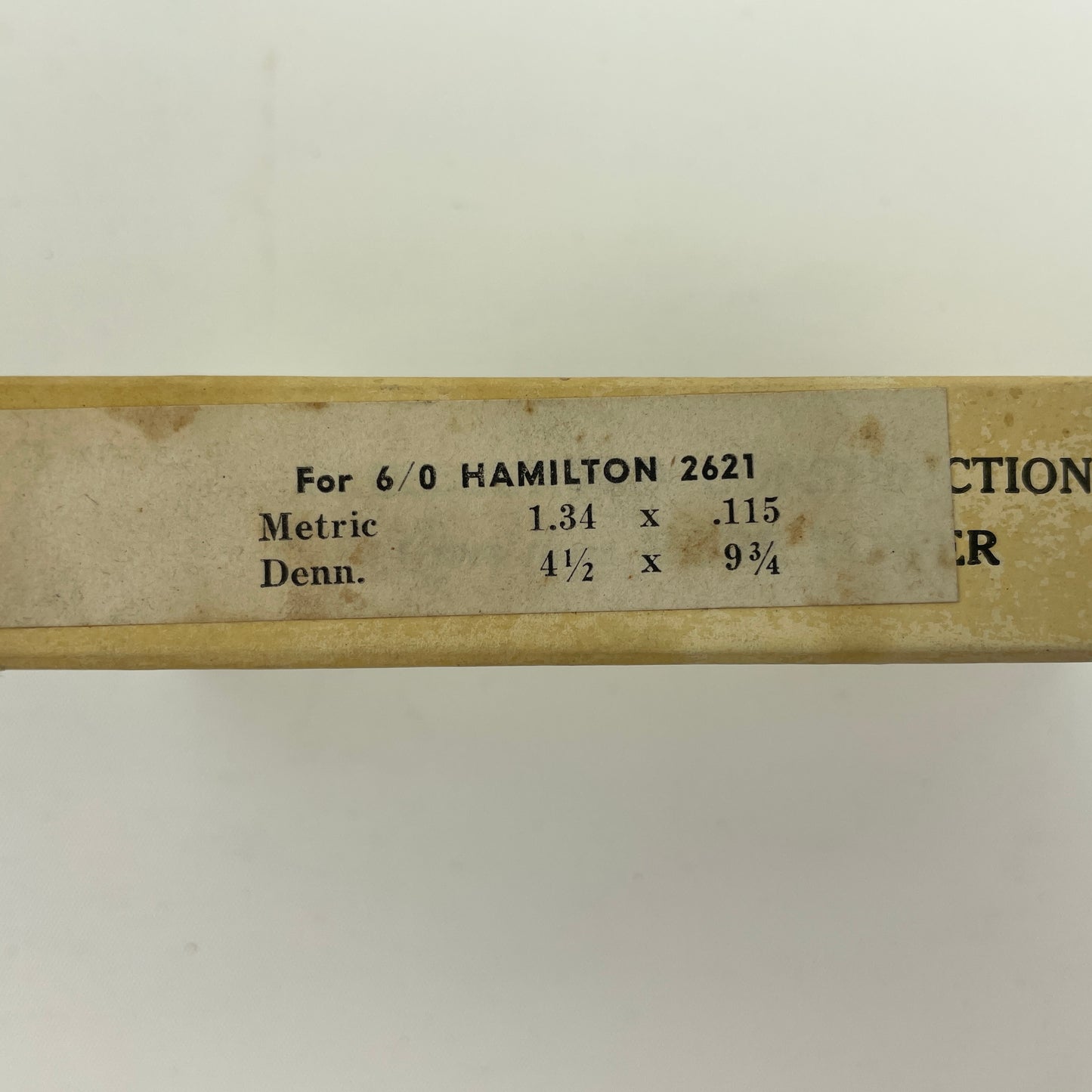 Mar Lot 57- NOS Blued Mainsprings