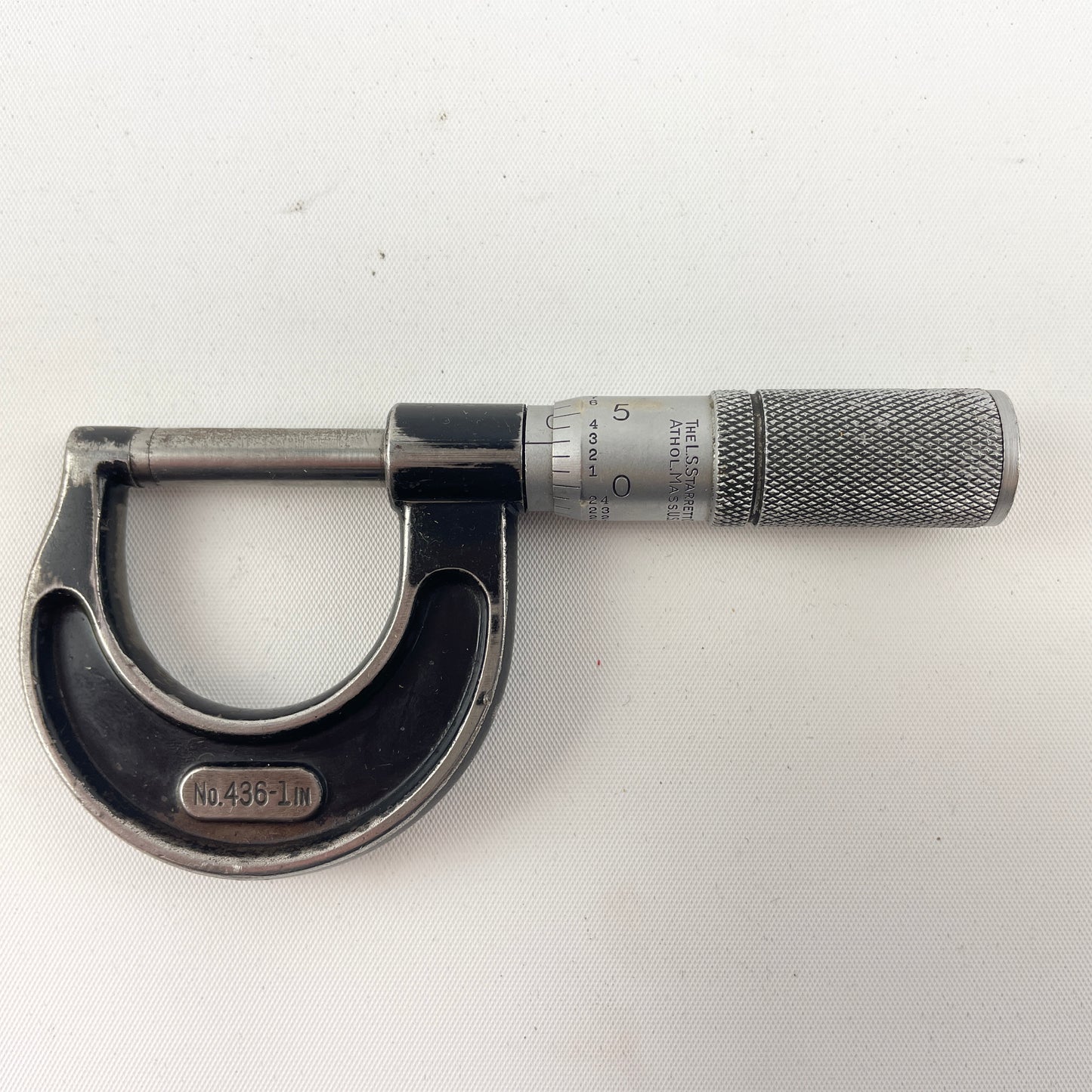 Mar Lot 32- Starrett No.436-1in Micrometer