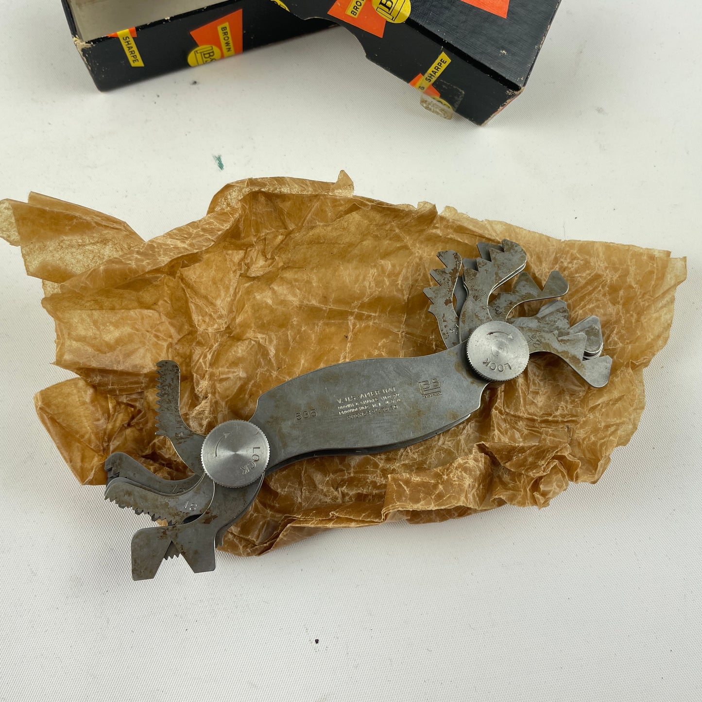 Mar Lot 129- Vintage Brown & Sharpe Screw Pitch Gage
