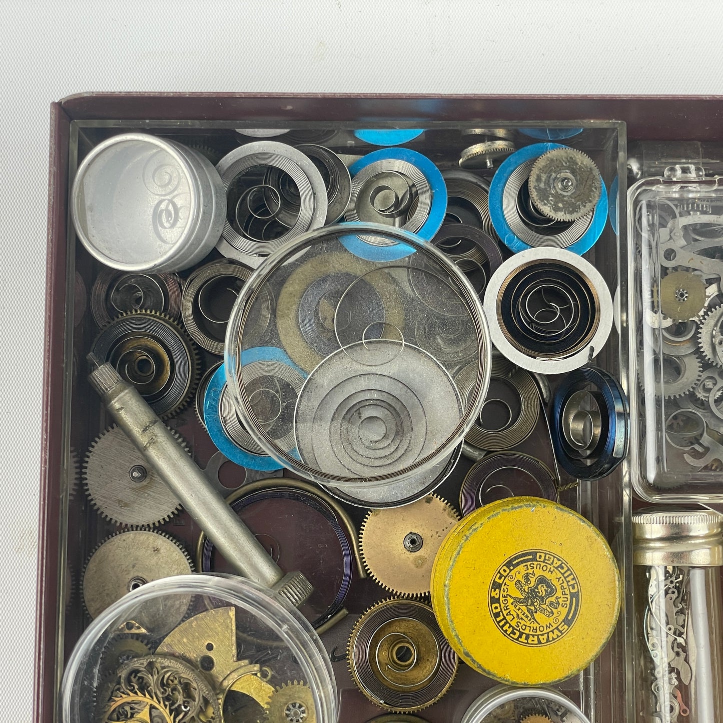 Mar Lot 97- Waltham Pocket Watch Part Assortment