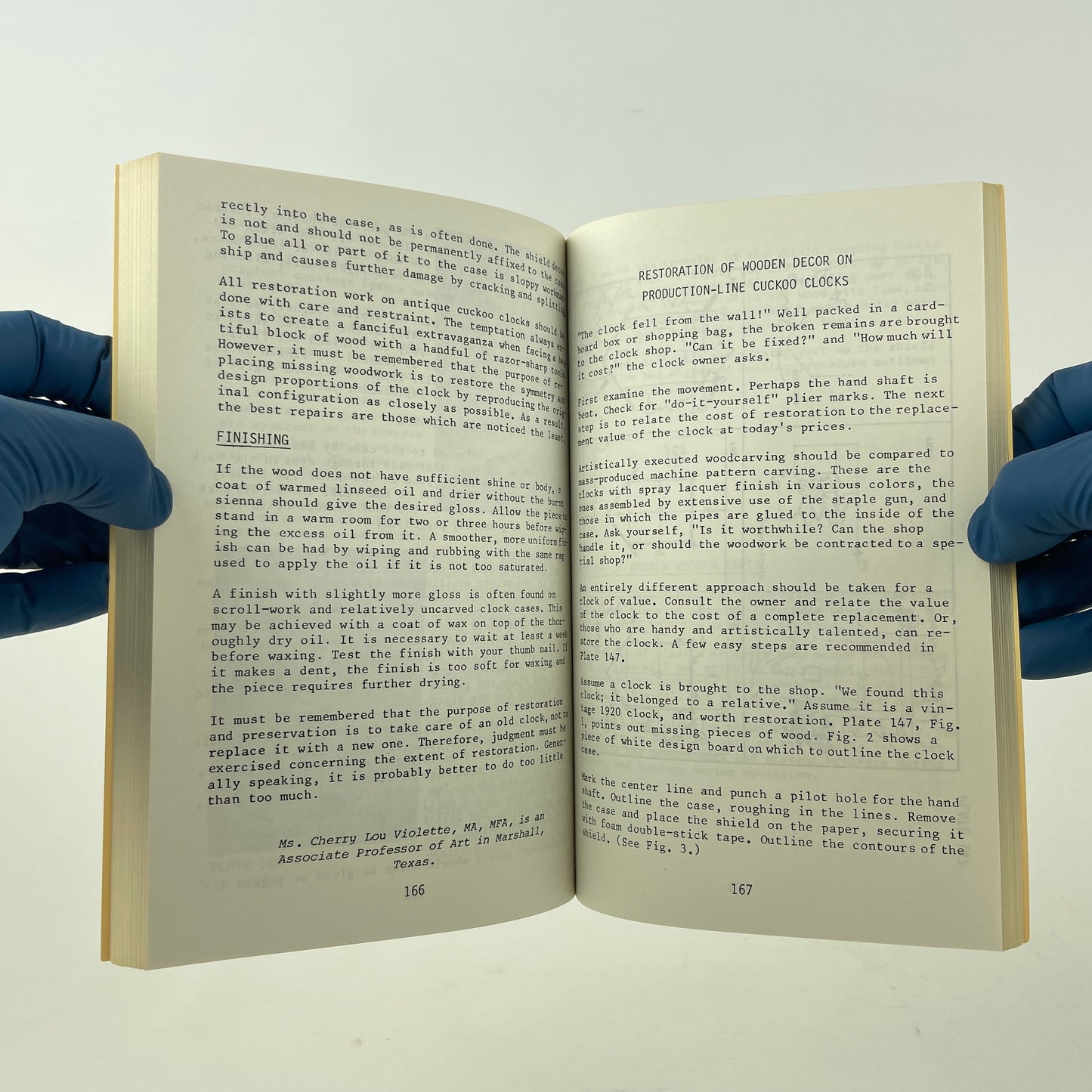 Mar Lot 103- The Black Cuckoo Forest Clock Book