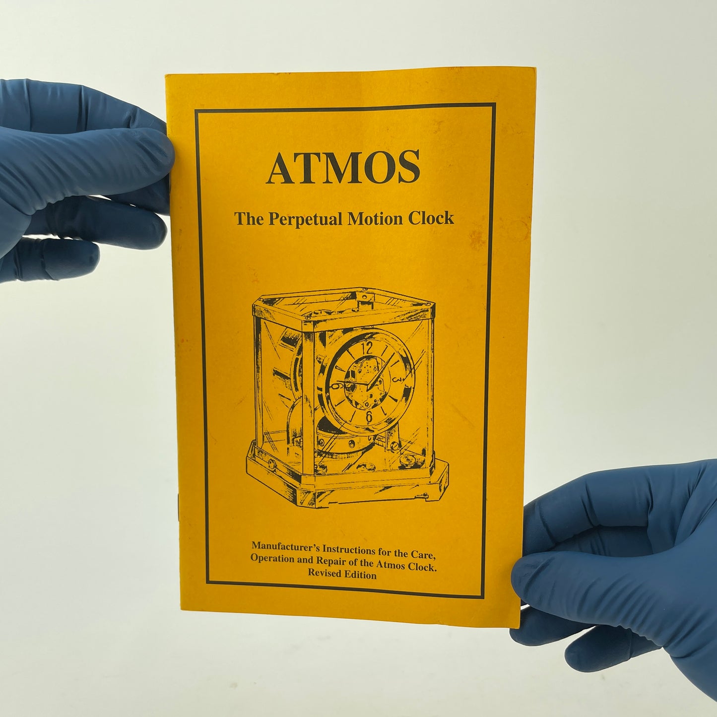 Mar Lot 106- ATMOS The Perpetual Motion Clock Manual