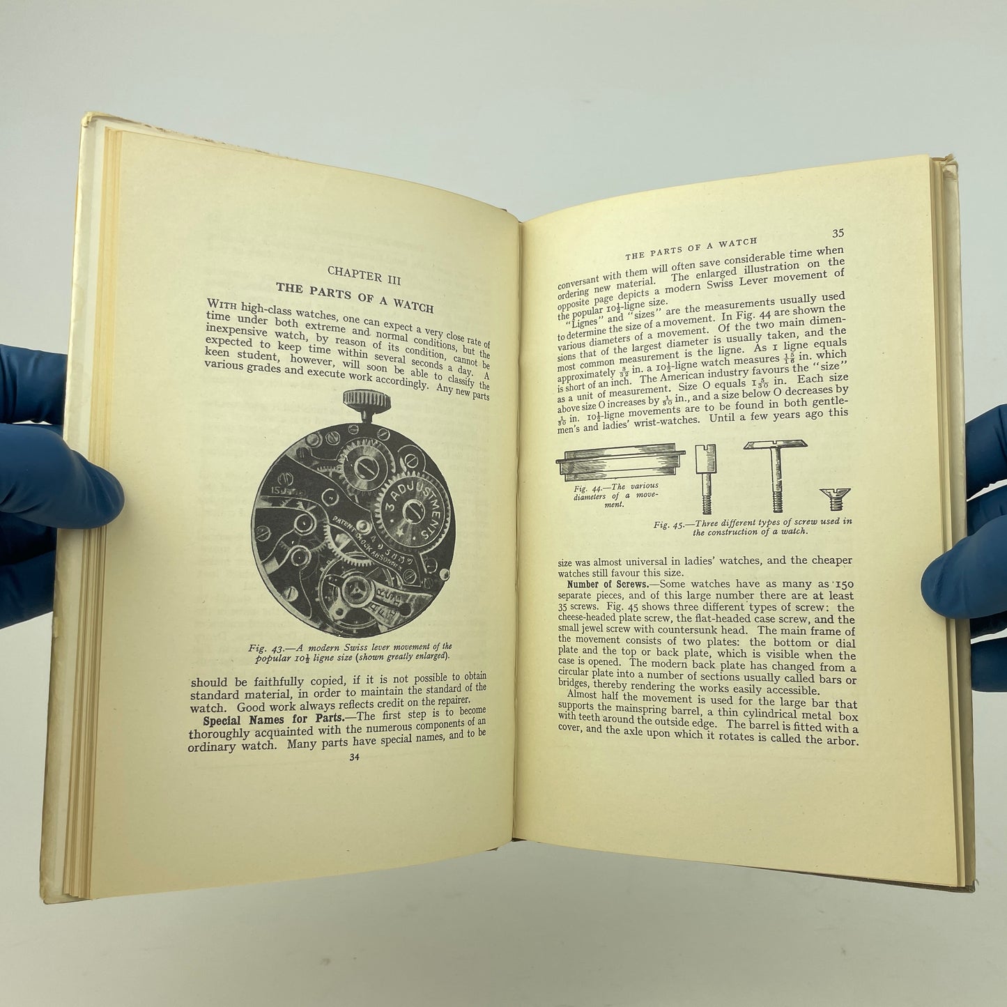 Mar Lot 36- Watches Adjustment And Repair Book