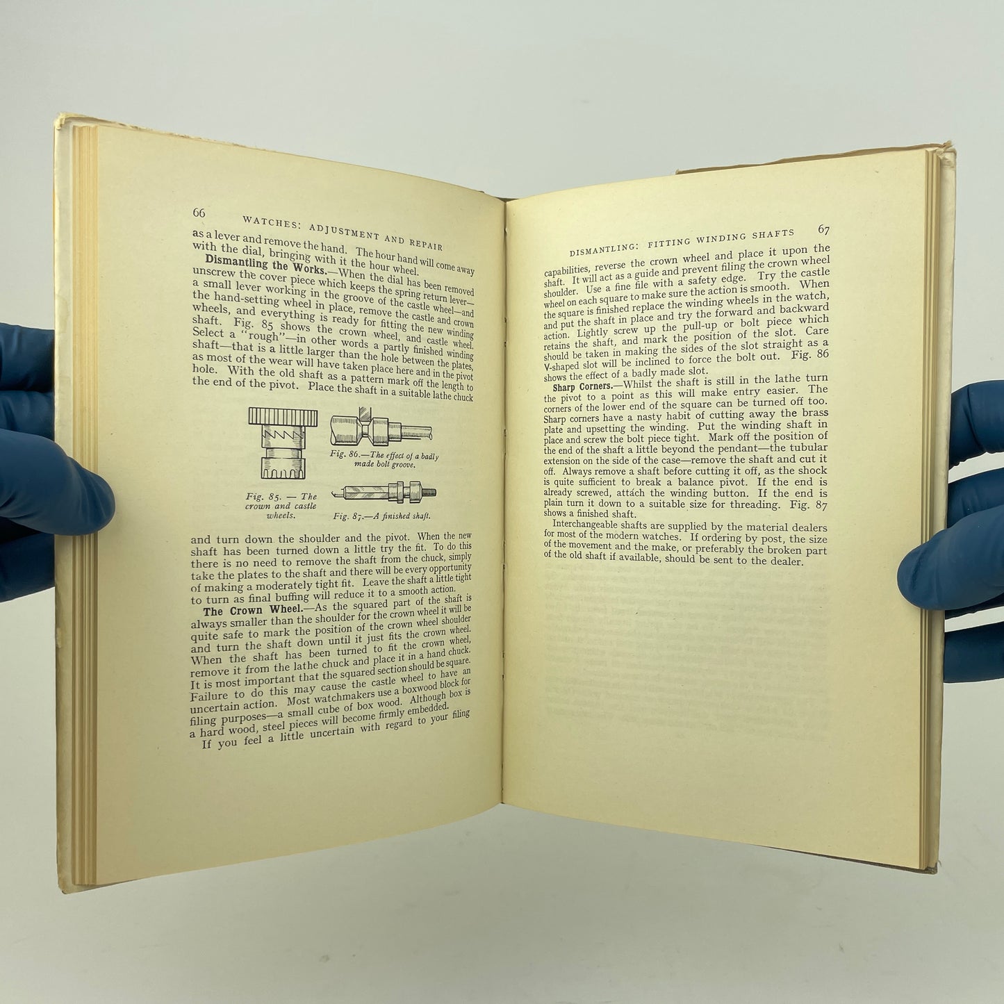 Mar Lot 36- Watches Adjustment And Repair Book