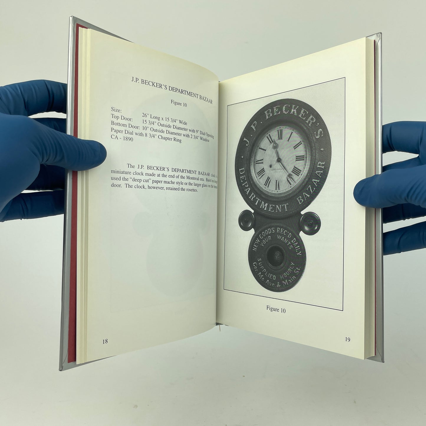 Mar Lot 83- Baird Adverstising Clocks Book
