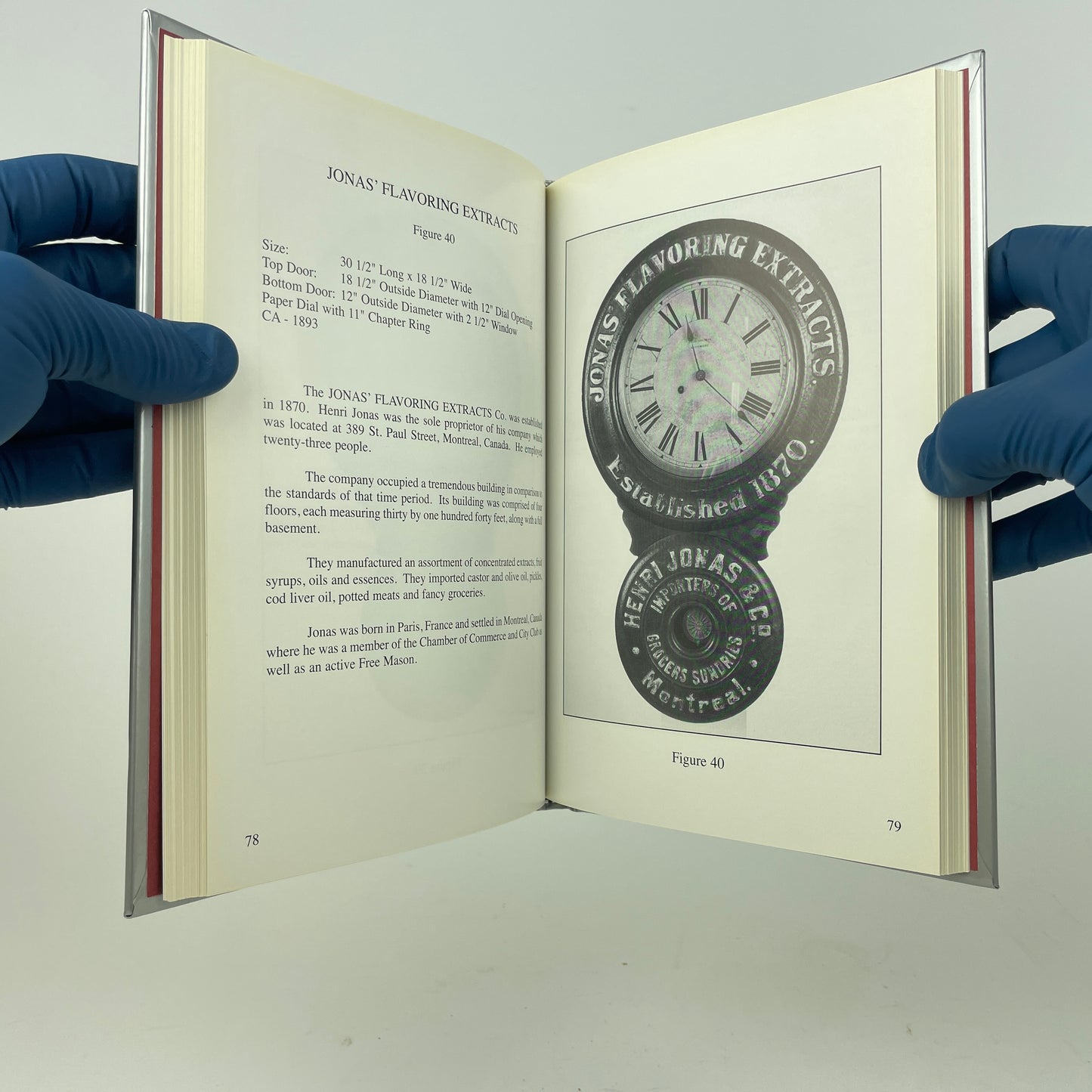 Mar Lot 83- Baird Adverstising Clocks Book