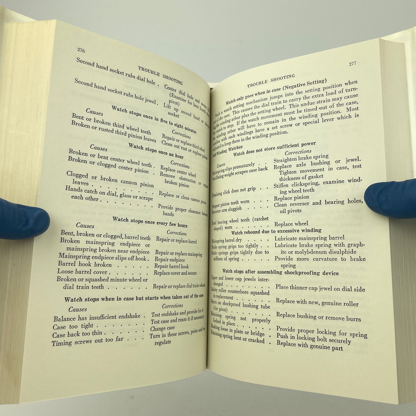 Mar Lot 110- The Watch Repairer's Manual